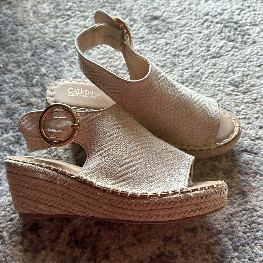Catherine Malandrino Espadrille Wedges